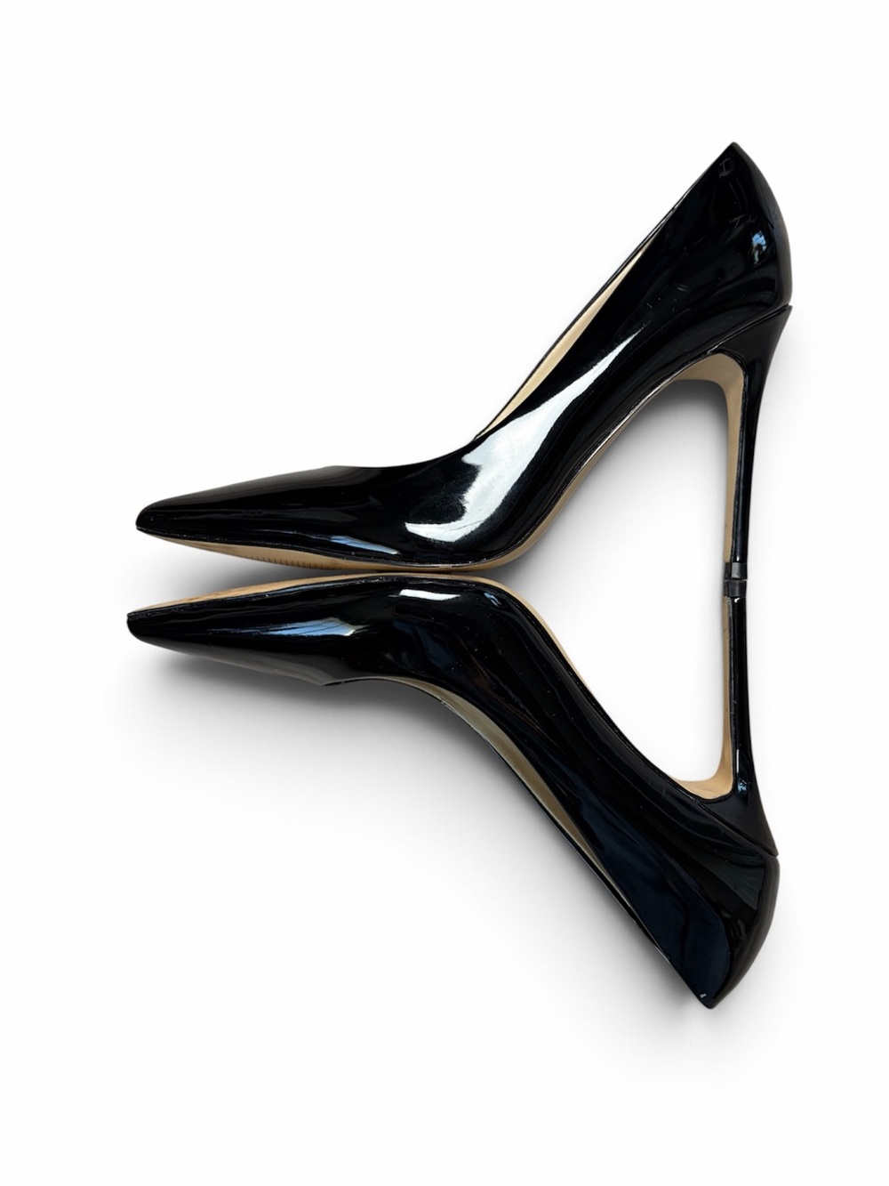 Nine West Fresh3 Black Patent Pointed Toe Stiletto Pumps Women’s Size 8M